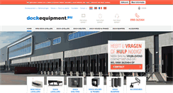Desktop Screenshot of dockequipment.eu