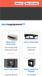 Mobile Screenshot of dockequipment.eu
