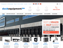 Tablet Screenshot of dockequipment.eu
